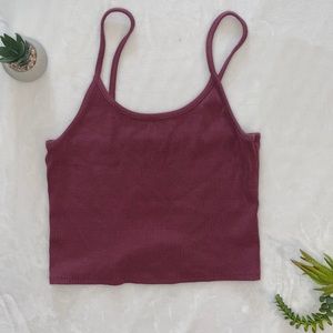 American Eagle pink spaghetti strap tank top. Size M.